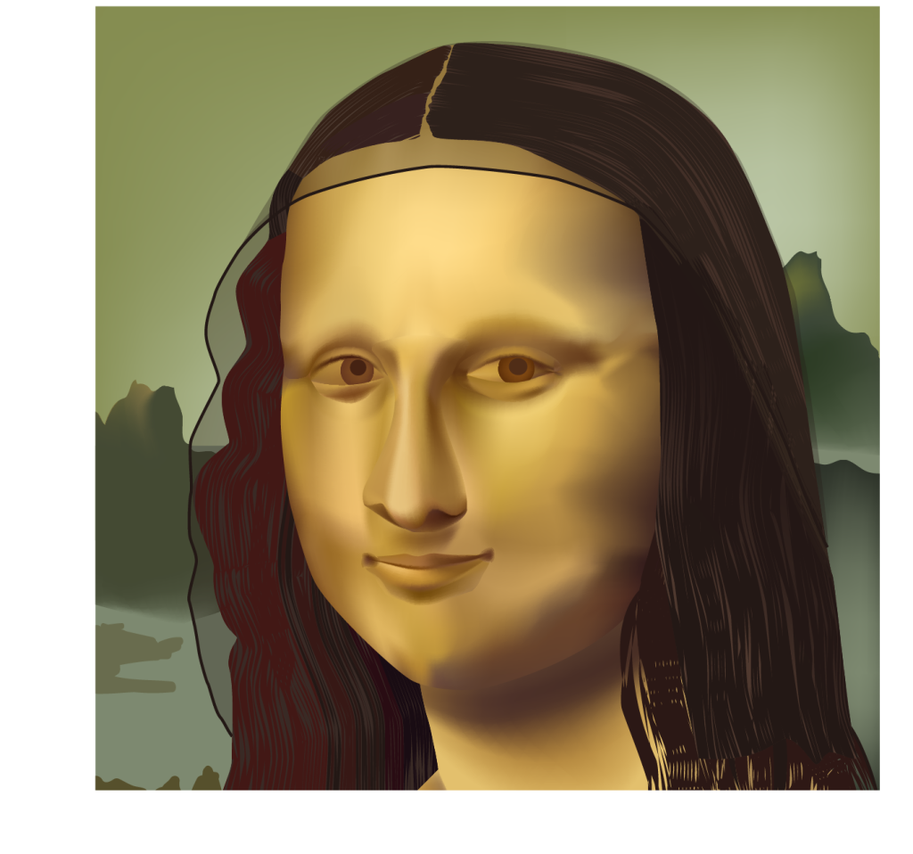 モナリザ Mona Lisa ベクタ